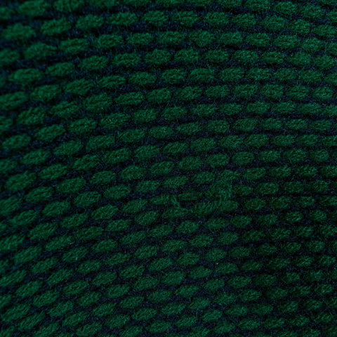 Textured 3D Hip Hop Biggie Striped Cable Knit Cardigan Sweater