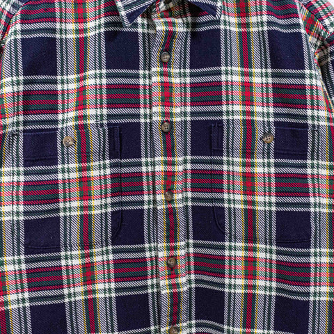 Eddie Bauer Heavyweight Plaid Flannel Shirt