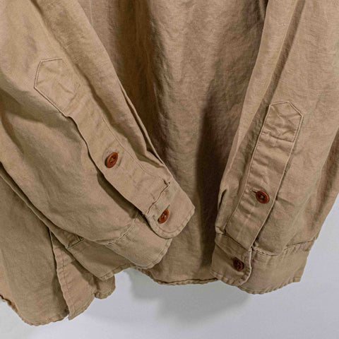 Polo Ralph Lauren Aztec Southwestern Button Shirt Linen Cotton