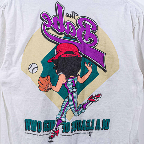 Betty Boop Baseball T-Shirt The Babe A League of Her Own