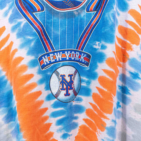 New York Mets AOP Tie Dye T-Shirt MLB Baseball Lee Sport