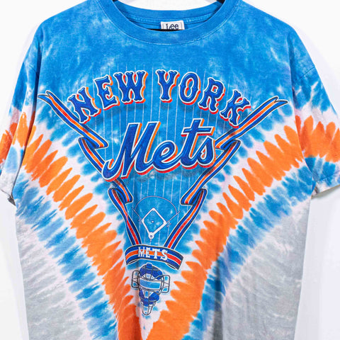 New York Mets AOP Tie Dye T-Shirt MLB Baseball Lee Sport