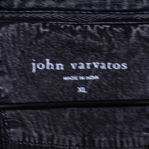 John Varvatos Sun Faded Henley T-Shirt Long Sleeve