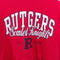 Rutgers University Hoodie Sweatshirt Jansport Distressed