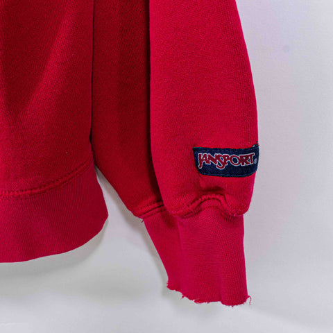 Rutgers University Hoodie Sweatshirt Jansport Distressed
