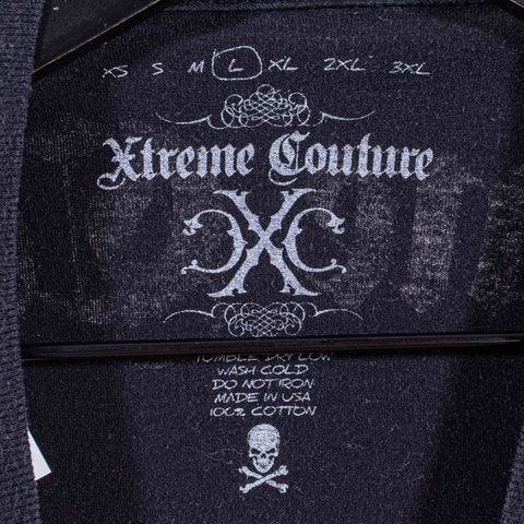 Xtreme Couture Skull Head T-Shirt Mall Cyber Goth