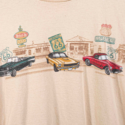 Route 66 Classic Cars Drive In T-Shirt Outdoor Gear
