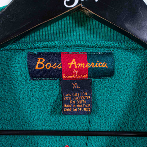 Boss American Script Spell Out Sweatshirt
