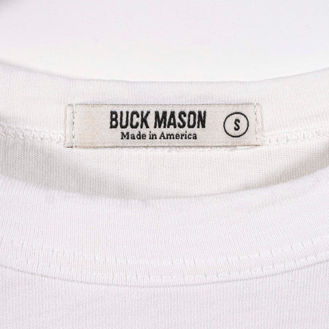 Buck Mason Blank White T-Shirt
