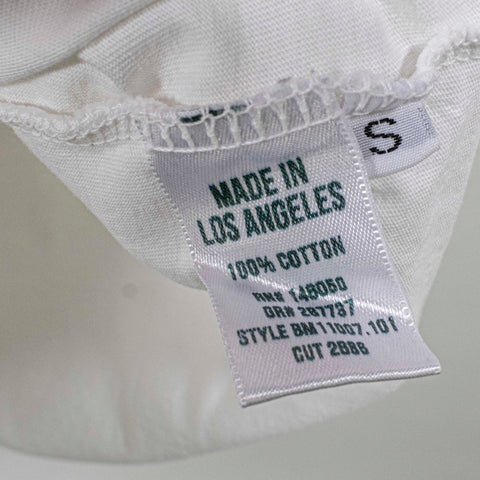 Buck Mason Blank White T-Shirt