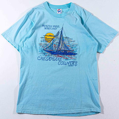 Princess Anne Maryland Chesepeake Country Sailboat T-Shirt