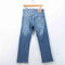 Levis 501 Button Fly Distressed Jeans Repaired Raw Hem