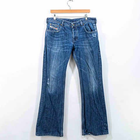 Diesel Zathan Jeans Distressed Made in Italy