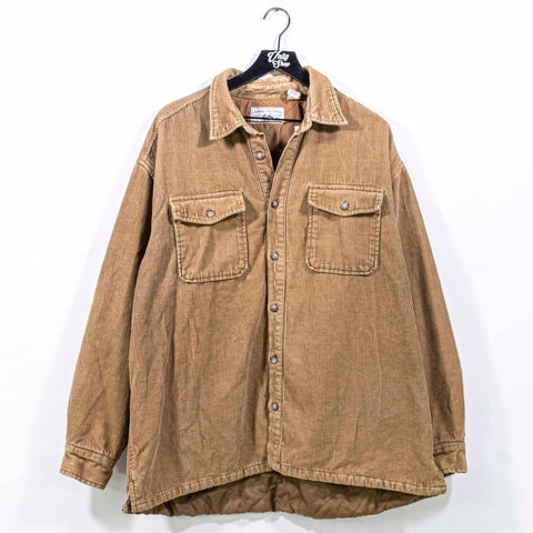 GAP Corduroy Button Over Shirt Quilt Lined