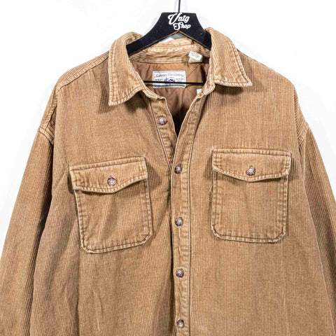 GAP Corduroy Button Over Shirt Quilt Lined