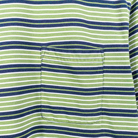 Striped Surf Skate T-Shirt Puritan