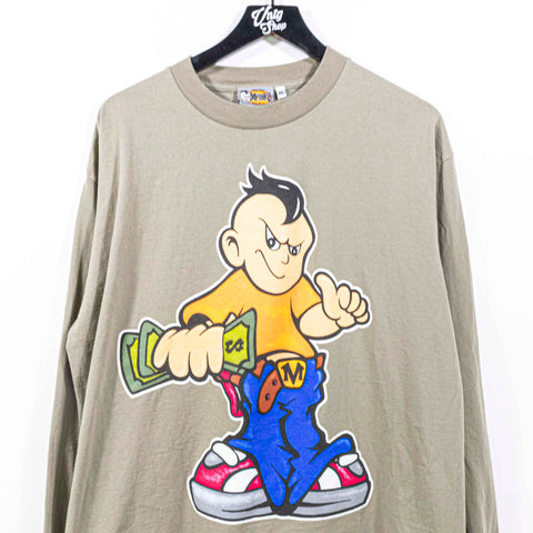 Funky Menace T-Shirt Long Sleeve Hip Hop Skater