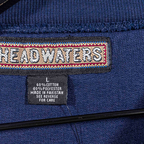 Alpine Buck Embroidered Sweatshirt Nature Animals