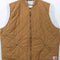 The North Face Diamond Quilted Zip Vest Jacket