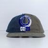 Indianapolis Colts Logo Color Block Adjustable Hat Eastport NFL Football