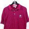 Pebble Beach Collection Striped Golf Polo Shirt Made in USA