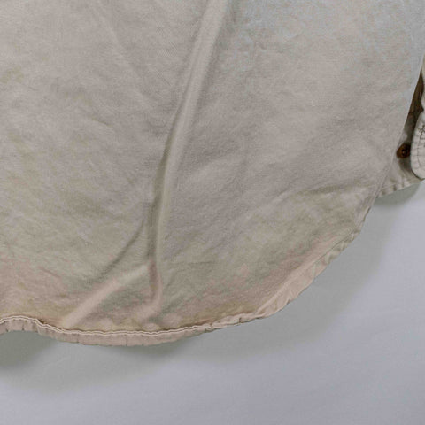 GAP Button Up Over Shirt Tonal Beige