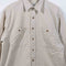 GAP Button Up Over Shirt Tonal Beige