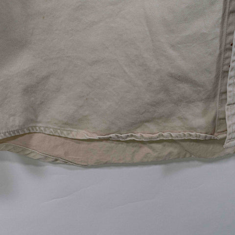 GAP Button Up Over Shirt Tonal Beige