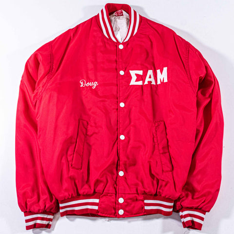 University of Pennsylvania Bomber Jacket Campus Classics Sigma Alpha Mu