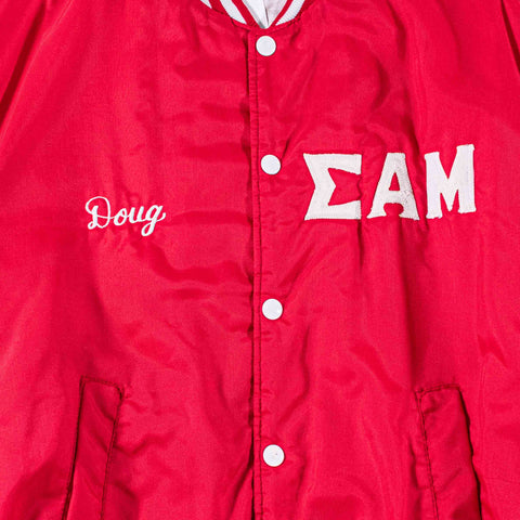 University of Pennsylvania Bomber Jacket Campus Classics Sigma Alpha Mu