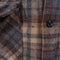 Pendelton Board Shirt Flannel Wool Made in USA Loop Collar