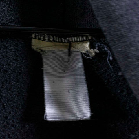 Blank Sun Faded Black Hoodie Sweatshirt