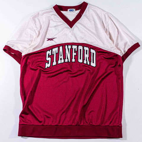 Stanford University Mesh Jersey Asics Made in Japan