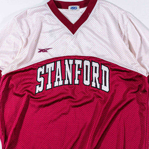 Stanford University Mesh Jersey Asics Made in Japan