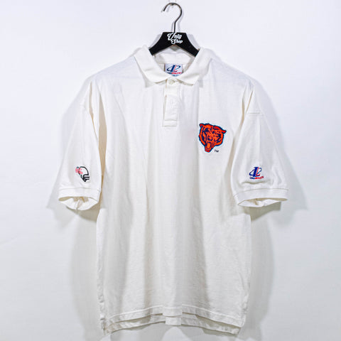 Chicago Bears NFL Coca Cola Polo Shirt Logo Athletic