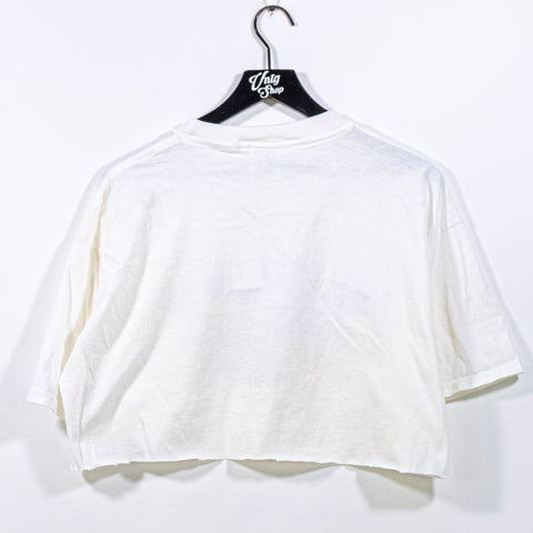 Hawaii Floral Aloha Cropped T-Shirt