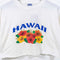 Hawaii Floral Aloha Cropped T-Shirt