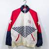 Avon USA Olympics Windbreaker Jacket Stars Stripes