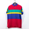 Polo Ralph Lauren Pony Color Block Polo Shirt Made in USA