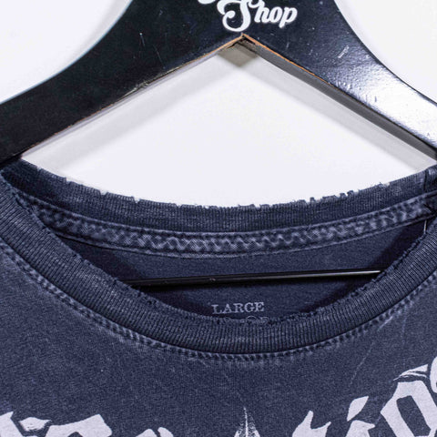 Affliction Signature Series Iceman T-Shirt Chuck Lidell Legend MMA Mall Cyber Goth