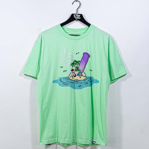 Cookies Bong Island T-Shirt Weed Funny