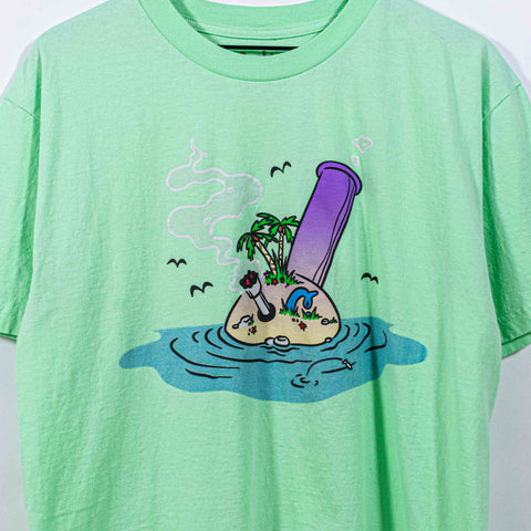 Cookies Bong Island T-Shirt Weed Funny