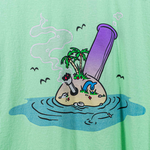 Cookies Bong Island T-Shirt Weed Funny