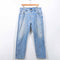 Route 66 Distressed Jeans Grunge Skater