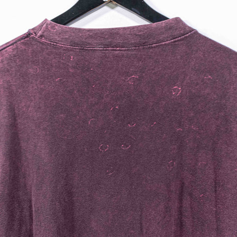 Stonewashed Blank Overdyed T-Shirt Single Stitch