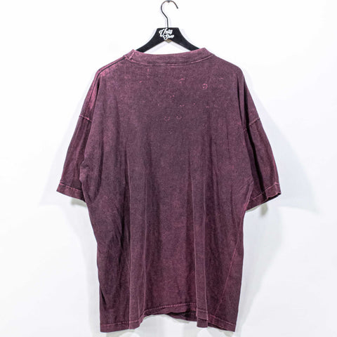 Stonewashed Blank Overdyed T-Shirt Single Stitch