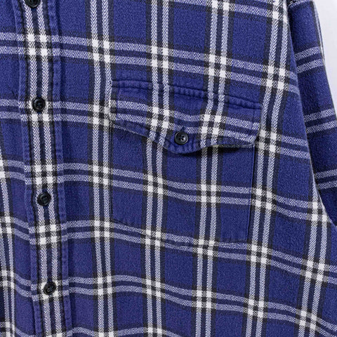 GAP Plaid Heavyweight Flannel Shirt Grunge