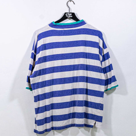 Surf Skate Striped Pocket T-Shirt Todays News
