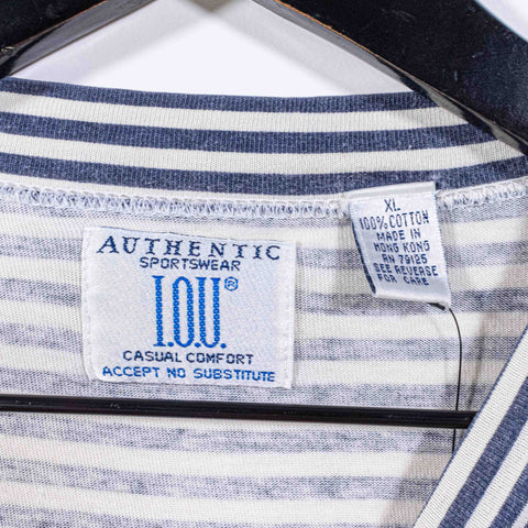 Surf Skate Striped T-Shirt World Class IOU