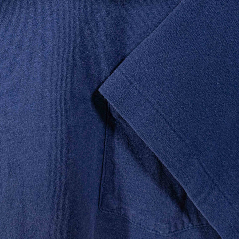 Blank Pocket T-Shirt Hanes Single Stitch